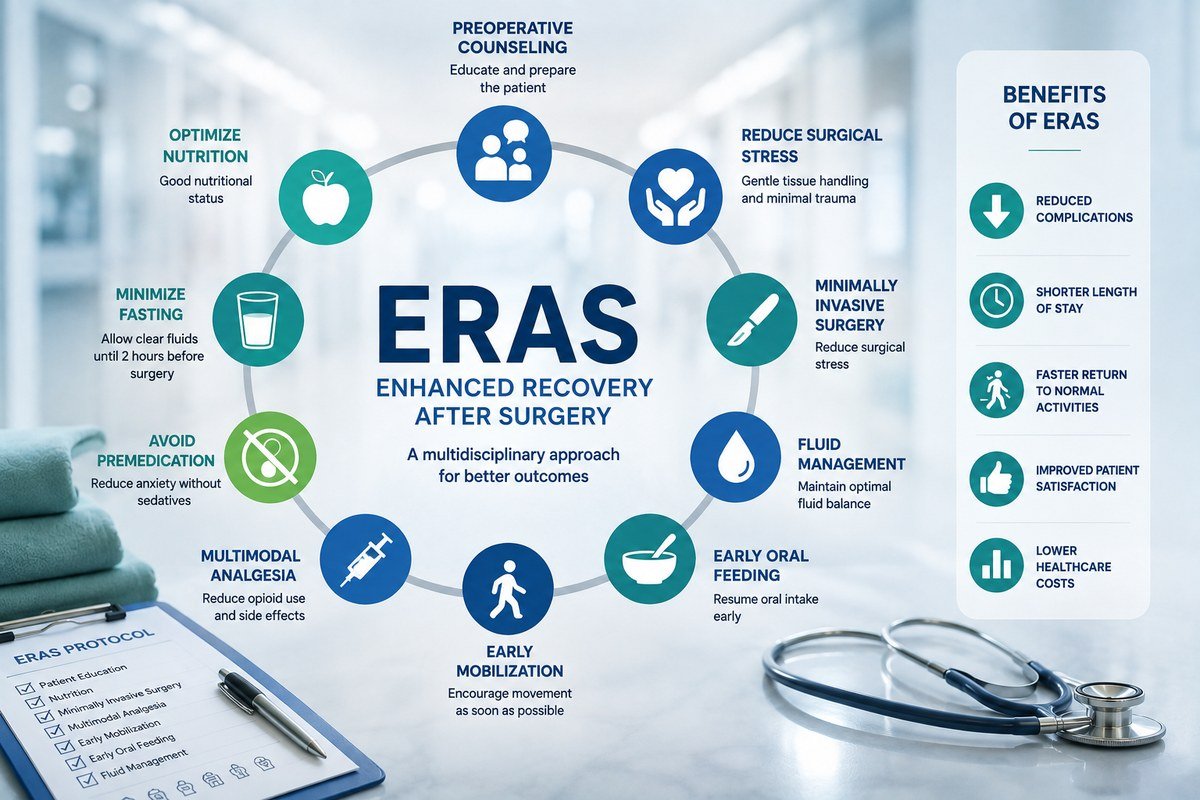 Recovery after bowel surgery — ERAS protocols